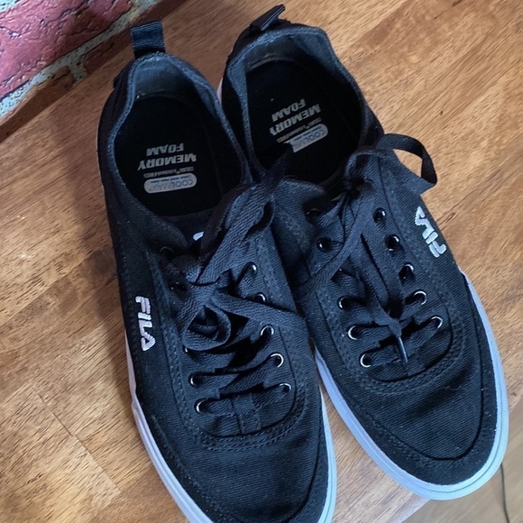 Fila Canvas Shoes CoolMax Memory Foam Insoles Size 8 - Picture 7 of 11